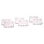 Transparante standaard voor edelsteenbollen -- 3 cm - Afbeelding 2