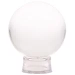 Transparante standaard voor edelsteenbollen -- 3 cm - Afbeelding 3