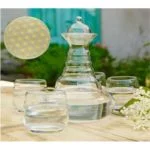 Vitaalwaterkaraf & 4 Mythos glazen goud -- 1300 ml - Afbeelding 2