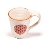 Thee- en koffiemok Bloem des Levens -- 350 ml - Afbeelding 2