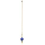 Pendel gepolijste Lapis Lazuli & goudkleurig metaal -- 15 g - Afbeelding 2