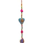 Decoratieve slinger hartjes katoen -- 90 cm - Afbeelding 5