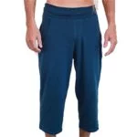 Yogabroek 'Shaolin' driekwart man navy S - Afbeelding 2