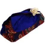 Strandlaken mandala blauw/oranje -- 550-650 g; 150 cm - Afbeelding 2