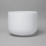 Kristallen klankschaal B-toon 432 Hz -- 30 cm