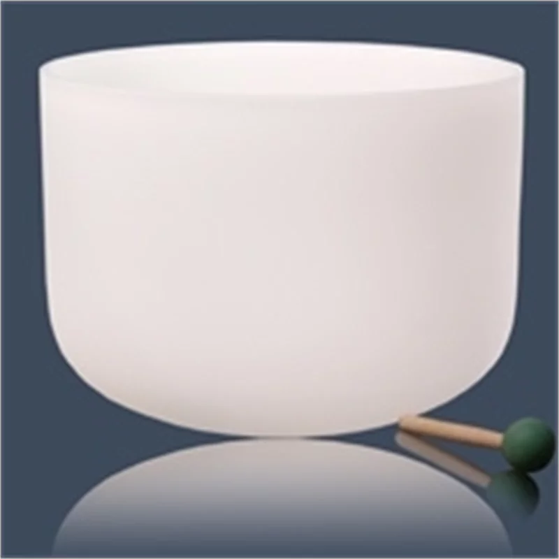 Kristallen klankschaal F#-toon + tas 432 Hz -- 25 cm - Afbeelding 3