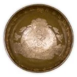 Tara Boeddha klankschaal -- 1400-1600 g; 24 cm - Afbeelding 2