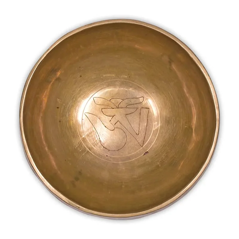 Klankschaal OHM (gravering) -- 2450-2550 g; 29 cm - Afbeelding 2