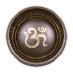 Klankschaal Ohm geschenkset rood -- 180 g; 8 cm - Afbeelding 2