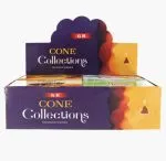 Wierookkegels met display 12 soorten -- 20 g