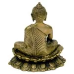Boeddha Shakyamuni beeld Lotus -- 1740 g; 20 cm - Afbeelding 2