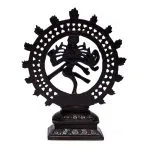 Shiva Nataraj messing 1 kleur -- 1020 g; 20 cm - Afbeelding 5