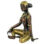 Parvati beeldje tweekleurig -- 1100 g; 15 cm - Afbeelding 3