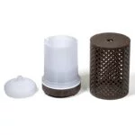 Ultrasone aroma diffuser Zen Breeze bruin -- 200 ml; 250 g - Afbeelding 2