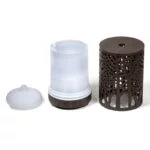 Ultrasone aroma diffuser Zen Forest bruin -- 200 ml; 250 g - Afbeelding 2