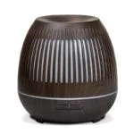 Ultrasone aroma diffuser Gaia bruin -- 400ml; 480g