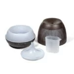 Ultrasone aroma diffuser Gaia bruin -- 400ml; 480g - Afbeelding 2