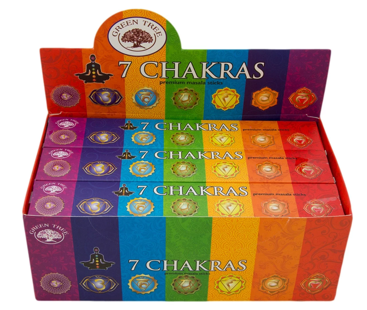 7-chakras-783 Green Tree Wierook - 7 chakras - Afbeelding 1