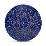 Mandala onderzetters donkerblauw set van 6 - Afbeelding 4