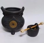 Oliebrander - Chinese Pot met Geluksmunt