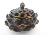 Lotus Wierook/Kegelbrander Bruin/Goud - Afbeelding 3