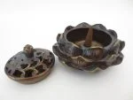 Lotus Wierook/Kegelbrander Bruin/Goud - Afbeelding 4