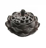 Lotus Wierook/Kegelbrander Zwart - Afbeelding 2