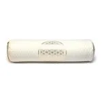 Bolster - Wit - Rond bloem des levens biokatoen - Afbeelding 3