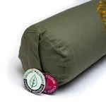 Bolster rond levensboom bio katoen - 60 cm x 16 cm - Afbeelding 2