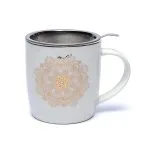 Theemok set Mandala wit - Afbeelding 2