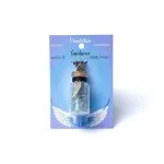 Geschenkflesje aan koord met angeliet en engelenvleugel - 3.6 cm - Afbeelding 2