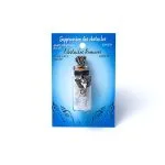 Geschenkflesje aan koord met blue lace agaat en Ganesha - 3,6 cm - Afbeelding 2
