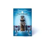 Geschenkflesje aan koord met tijgeroog en olifant - 3.6 cm - Afbeelding 2