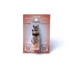Geschenkflesje aan koord met zonnesteen en seed of life - 3.6 cm - Afbeelding 3