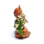 Beeld Ganesha met rituele schelp -  25 cm x 20 cm x 13 cm - Afbeelding 3