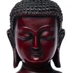 Boeddha Shakyamuni rood - ±24 cm - Afbeelding 2