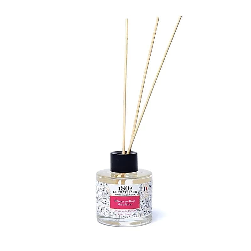 25220 Geurstokjes diffuser Rozenblaadjes - 100 ml - Afbeelding 1