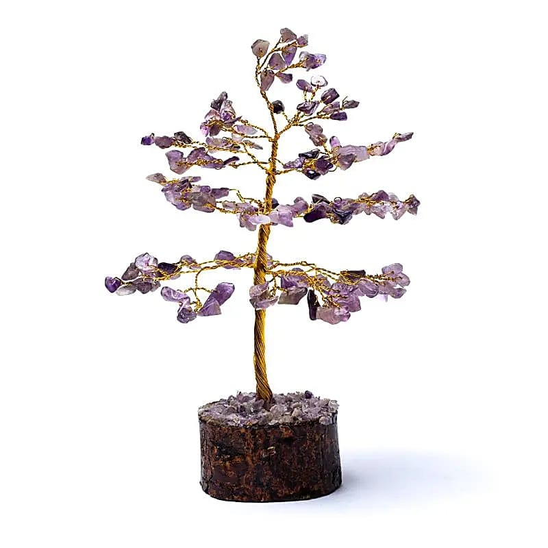 78377 Edelsteenboom Amethist - ±18 cm - Afbeelding 1