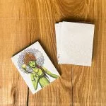 Notitieblokje Groene Tara - 12,5 x 9,5 cm - Afbeelding 2