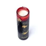 Manifestatiekaars Love Spell in glas met kwast -  20.5 cm x 5.5 cm x 5.5 cm - Afbeelding 2
