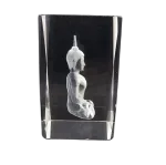 Laserblok Boeddha Thai - 5x5x8 cm - Afbeelding 4