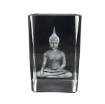 Laserblok Boeddha Thai - 5x5x8 cm