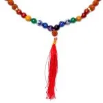 Mala chakra rudraksha 108 kralen - Afbeelding 2