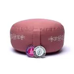 Meditatiekussen oudroze lotus biokatoen (OCS) - 33 cm x 17 cm - Afbeelding 2
