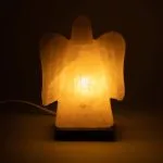 Zoutlamp engel met snoer en LED lamp - Afbeelding 2