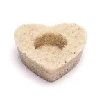 Waxinelichthouder hart bergkristal - Afbeelding 2