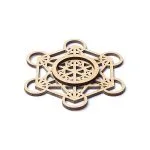 Edelsteenbol houder Metatron's kubus