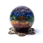 Edelsteenbol houder Metatron's kubus - Afbeelding 3