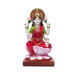 Lakshmi met lotussen - 18 x 10cm