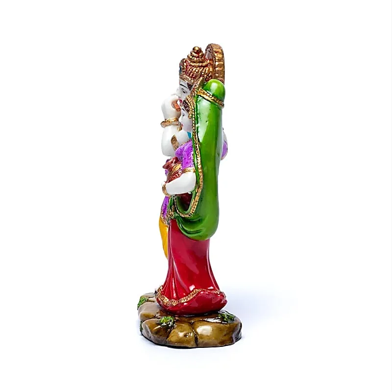 Krishna en Radha - 15 x 10cm - Afbeelding 2